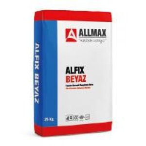 Allmax Alfix Fayans Ve Seramik Yapıştırma Harcı Beyaz 25 Kg